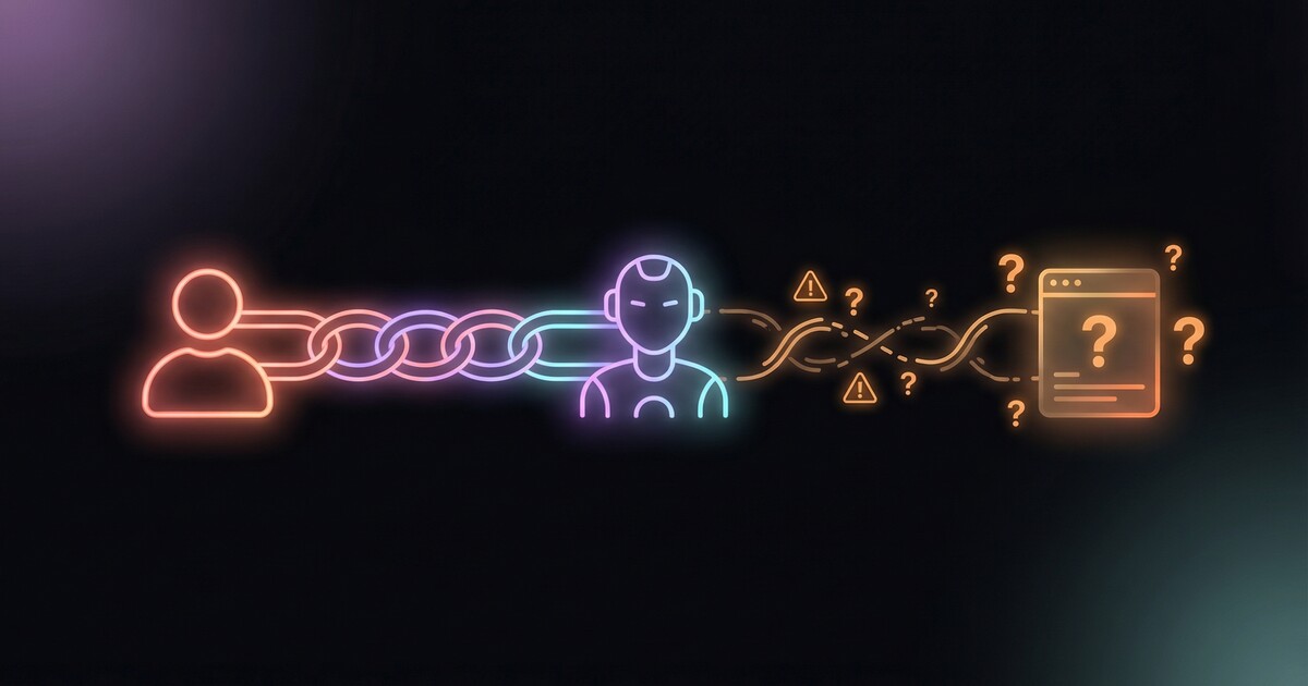 The trust chain from you to Claude to external sources